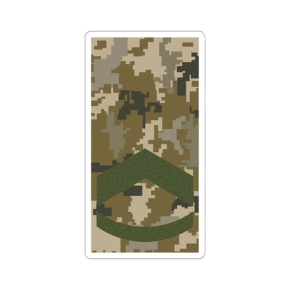 UAc shoulder mark 07 (Ukraine) (Military Rank) STICKER Vinyl Kiss-Cut Decal 6 Inch White - The Sticker Space