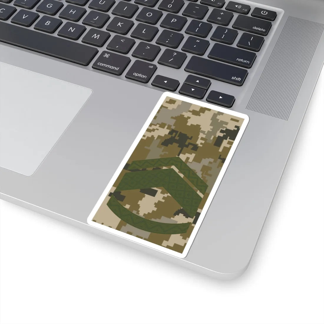 UAc shoulder mark 08 (Ukraine) (Military Rank) STICKER Vinyl Kiss-Cut Decal - The Sticker Space