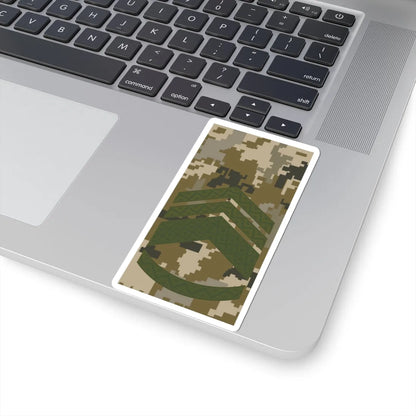 UAc shoulder mark 09 (Ukraine) (Military Rank) STICKER Vinyl Kiss-Cut Decal - The Sticker Space