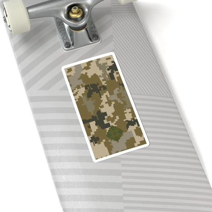 UAc shoulder mark 11 (Ukraine) (Military Rank) STICKER Vinyl Kiss-Cut Decal - The Sticker Space