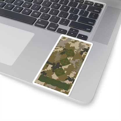 UAc shoulder mark 17 (Ukraine) (Military Rank) STICKER Vinyl Kiss-Cut Decal - The Sticker Space