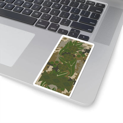 UAc shoulder mark 20 (Ukraine) (Military Rank) STICKER Vinyl Kiss-Cut Decal - The Sticker Space