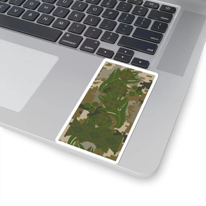 UAc shoulder mark 21 (Ukraine) (Military Rank) STICKER Vinyl Kiss-Cut Decal - The Sticker Space