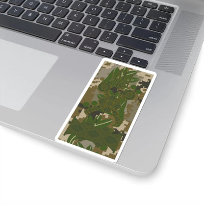 UAc shoulder mark 22 (Ukraine) (Military Rank) STICKER Vinyl Kiss-Cut Decal - The Sticker Space