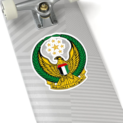 UAE Armed Forces Coat of Arms (United Arab Emirates) (Coat of Arms) STICKER Vinyl Kiss-Cut Decal - The Sticker Space