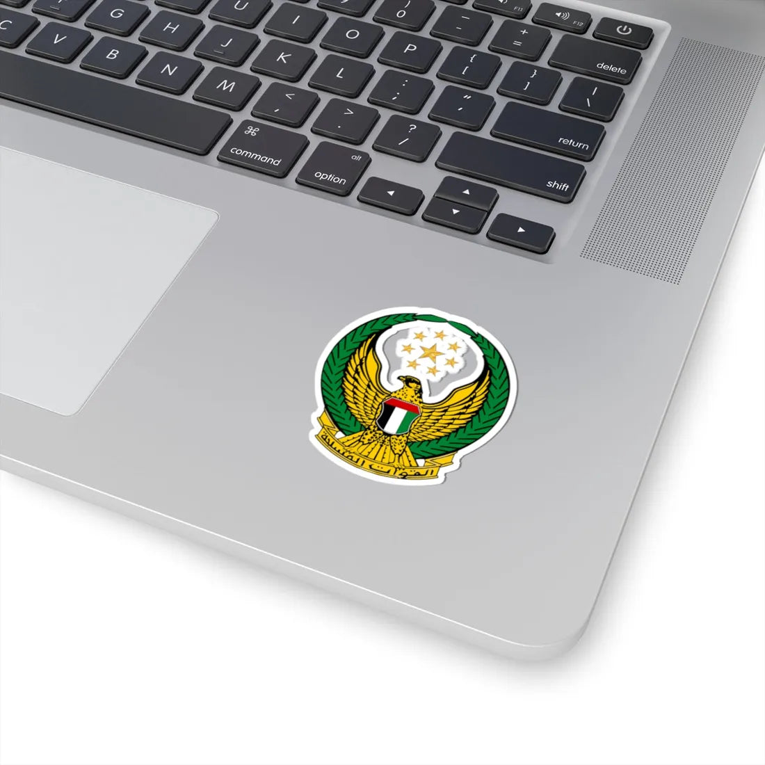 UAE Armed Forces Coat of Arms (United Arab Emirates) (Coat of Arms) STICKER Vinyl Kiss-Cut Decal - The Sticker Space