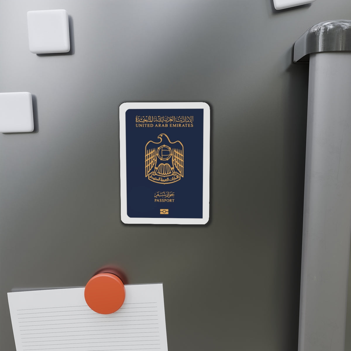 UAE Passport - Die-Cut Magnet-The Sticker Space