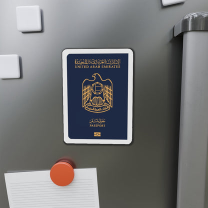 UAE Passport - Die-Cut Magnet-The Sticker Space