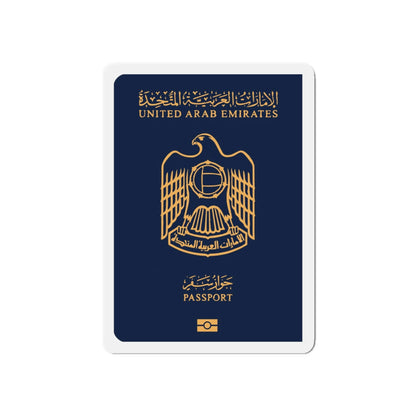 UAE Passport - Die-Cut Magnet-6 × 6"-The Sticker Space