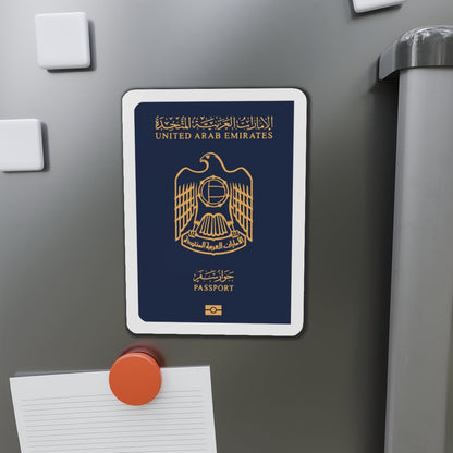 UAE Passport - Die-Cut Magnet-The Sticker Space