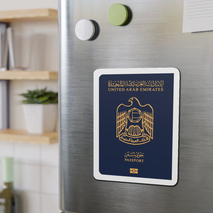 UAE Passport - Die-Cut Magnet-The Sticker Space