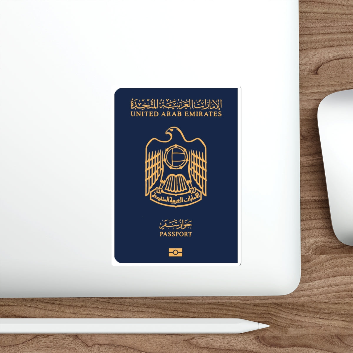 UAE Passport STICKER Vinyl Die-Cut Decal-The Sticker Space