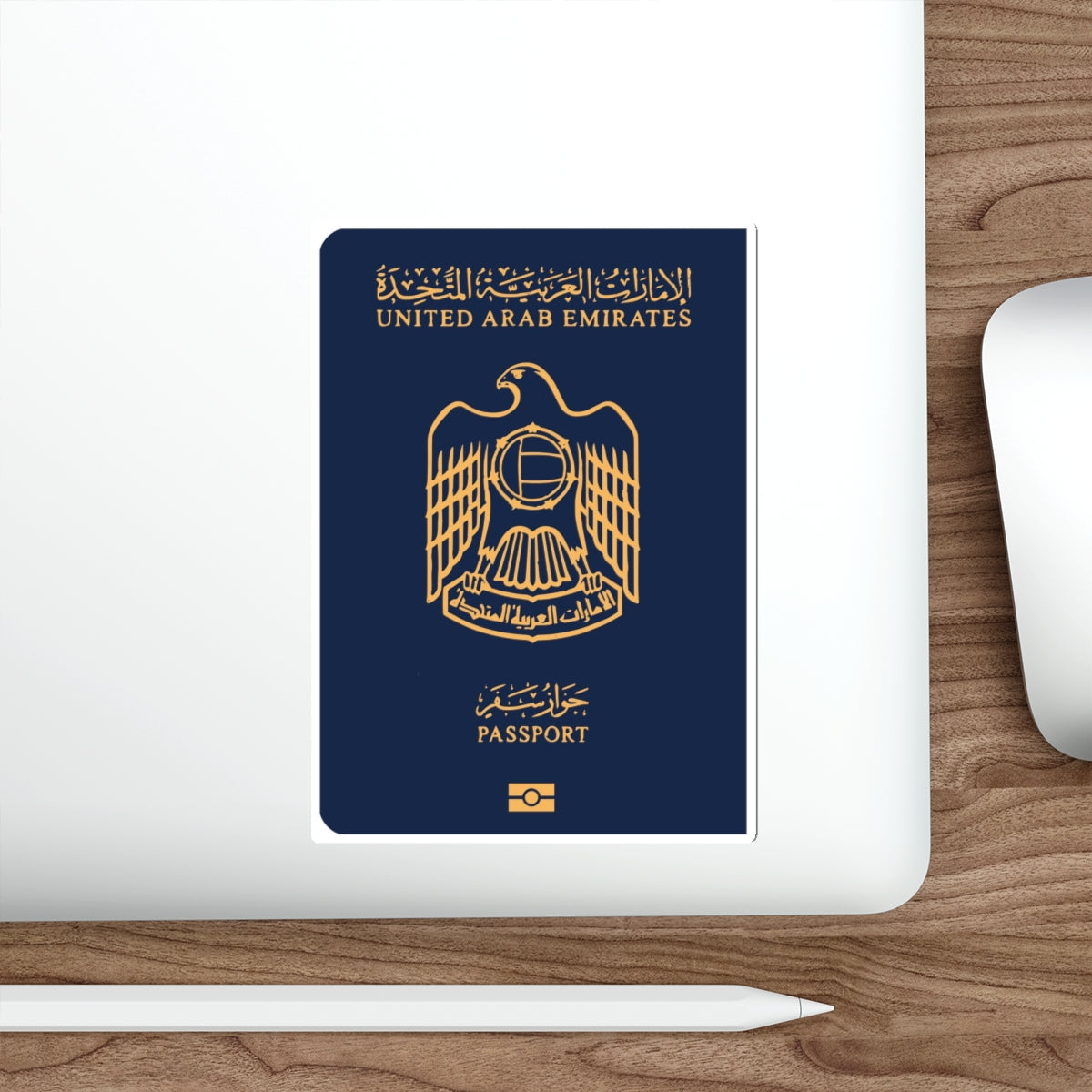 UAE Passport STICKER Vinyl Die-Cut Decal-The Sticker Space