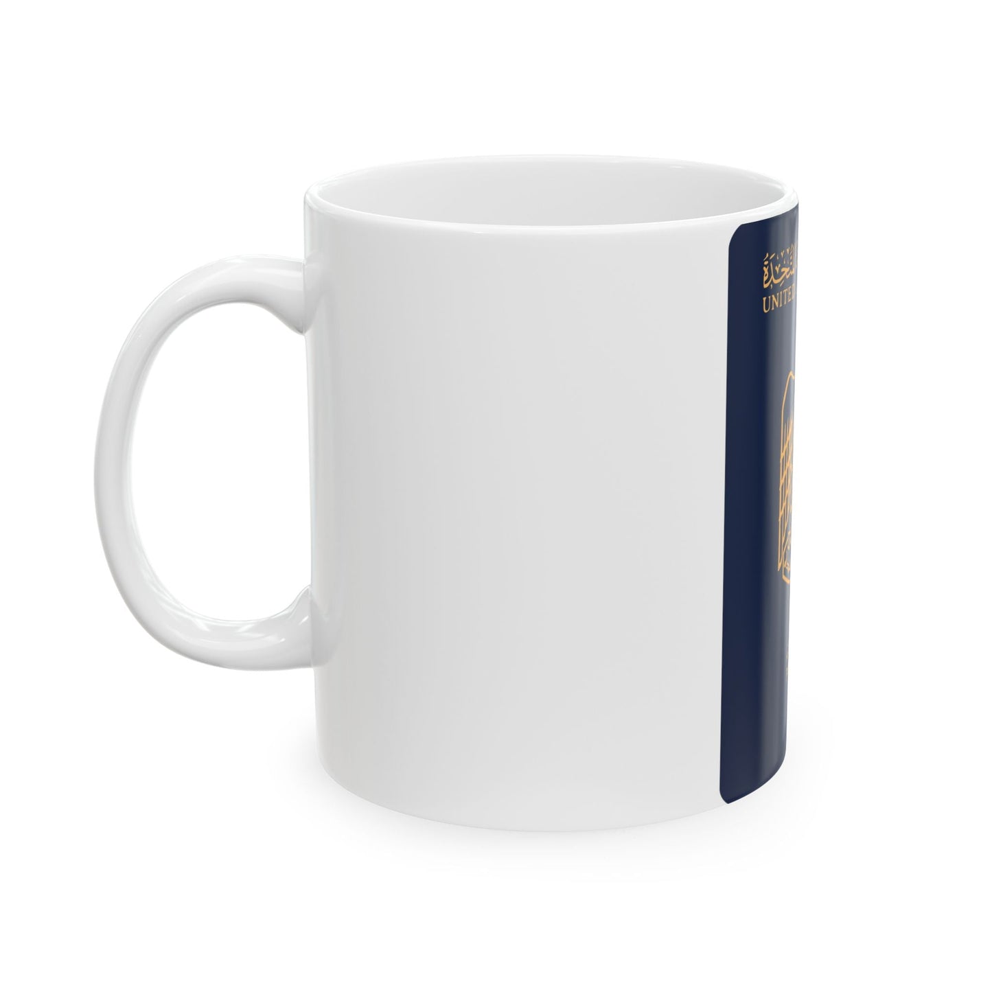 UAE Passport - White Coffee Mug