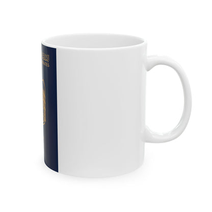 UAE Passport - White Coffee Mug