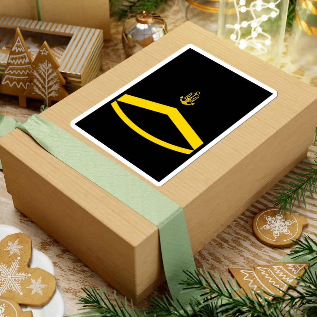 UANs HS 06 (Ukraine) (Military Rank) STICKER Vinyl Kiss-Cut Decal - The Sticker Space