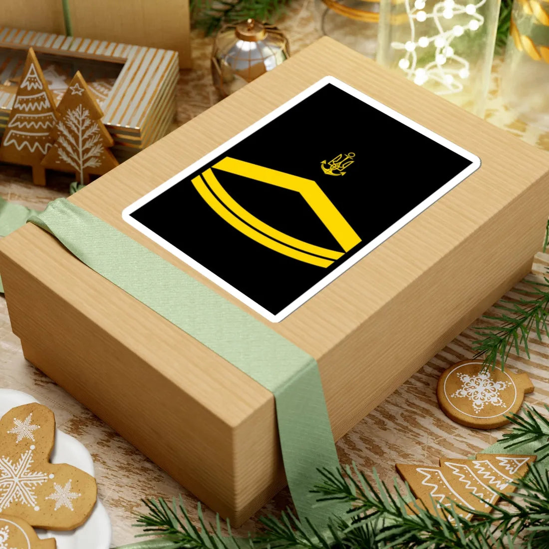 UANs HS 07 (Ukraine) (Military Rank) STICKER Vinyl Kiss-Cut Decal - The Sticker Space