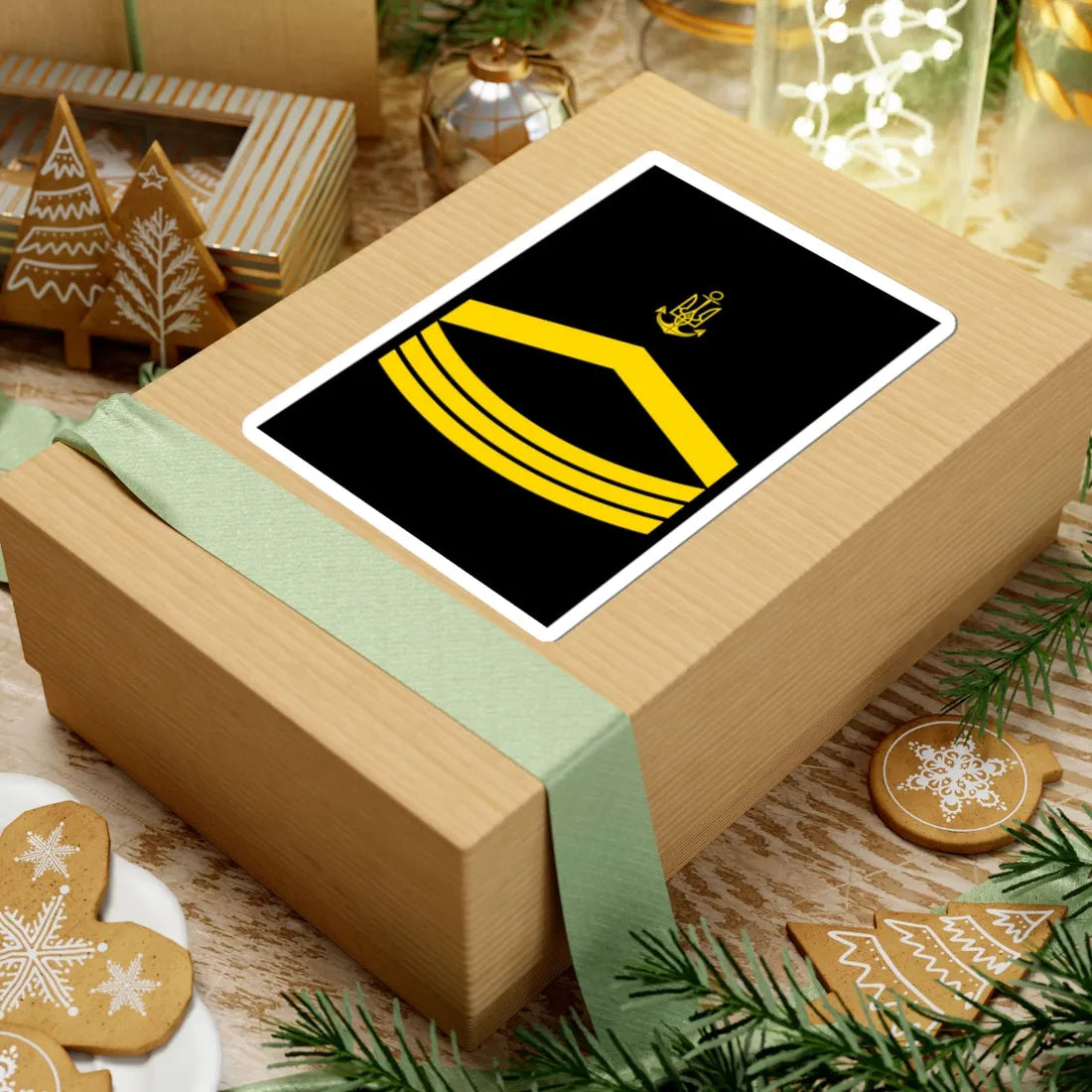 UANs HS 08 (Ukraine) (Military Rank) STICKER Vinyl Kiss-Cut Decal - The Sticker Space