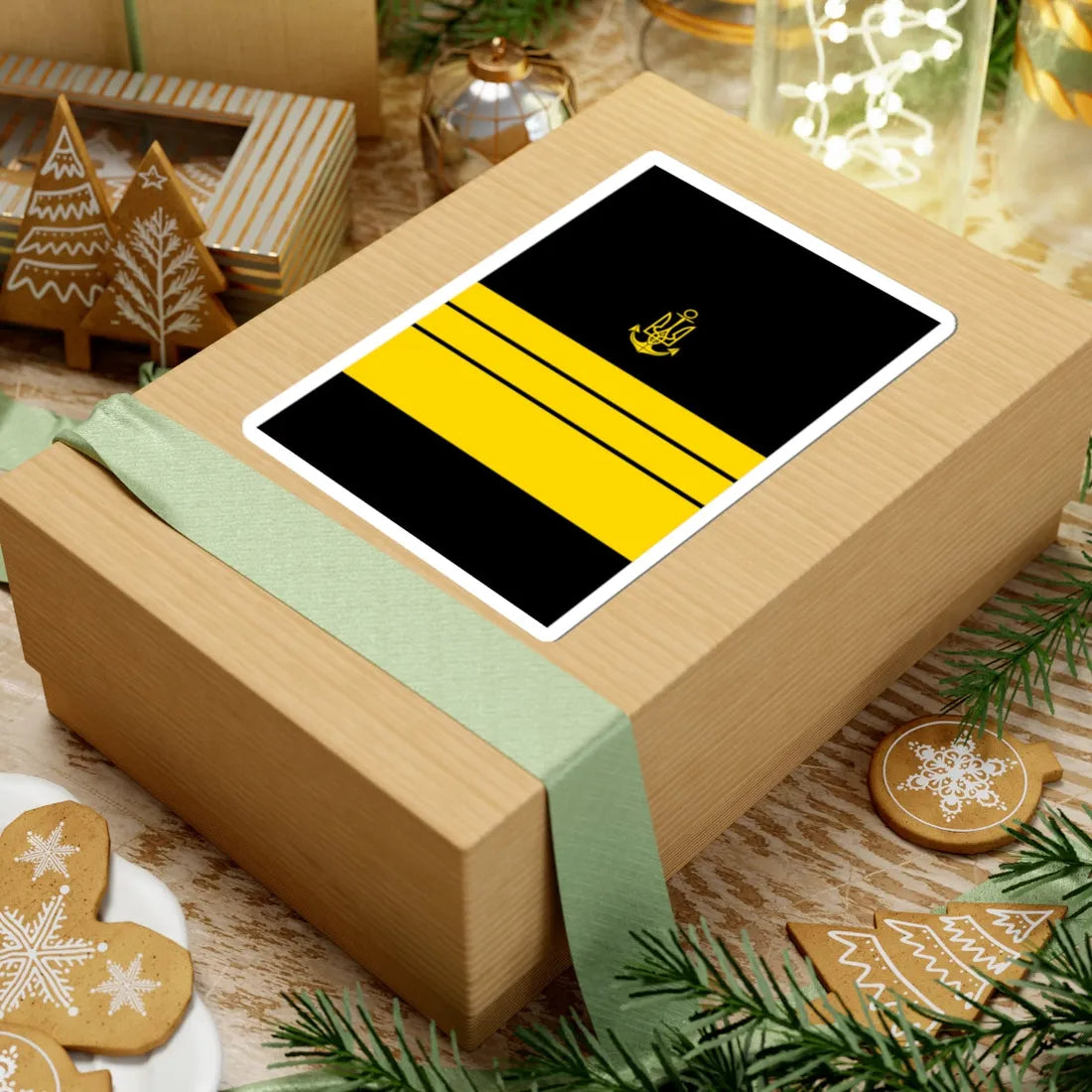 UANs HS 17 (Ukraine) (Military Rank) STICKER Vinyl Kiss-Cut Decal - The Sticker Space