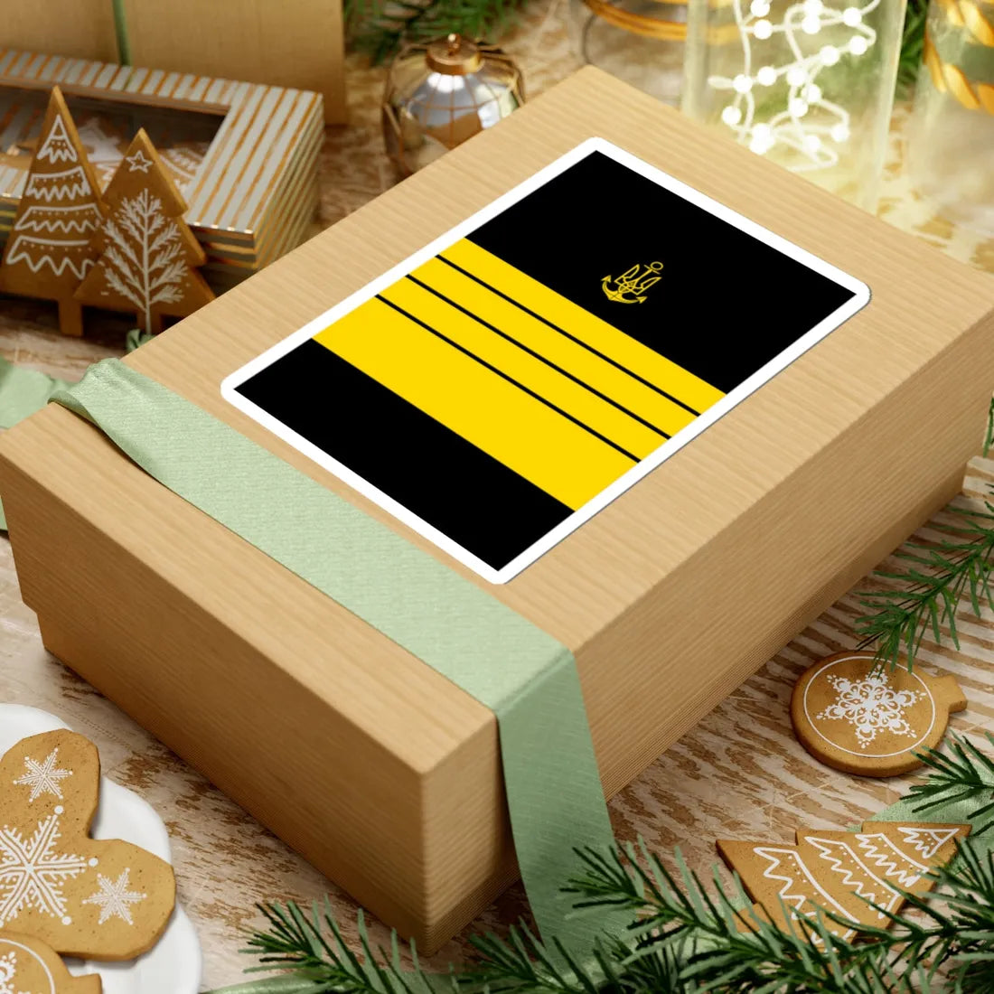 UANs HS 18 (Ukraine) (Military Rank) STICKER Vinyl Kiss-Cut Decal - The Sticker Space