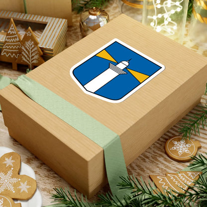 Užavas pagasts COA (Latvia) (Coat of Arms) STICKER Vinyl Kiss-Cut Decal - The Sticker Space