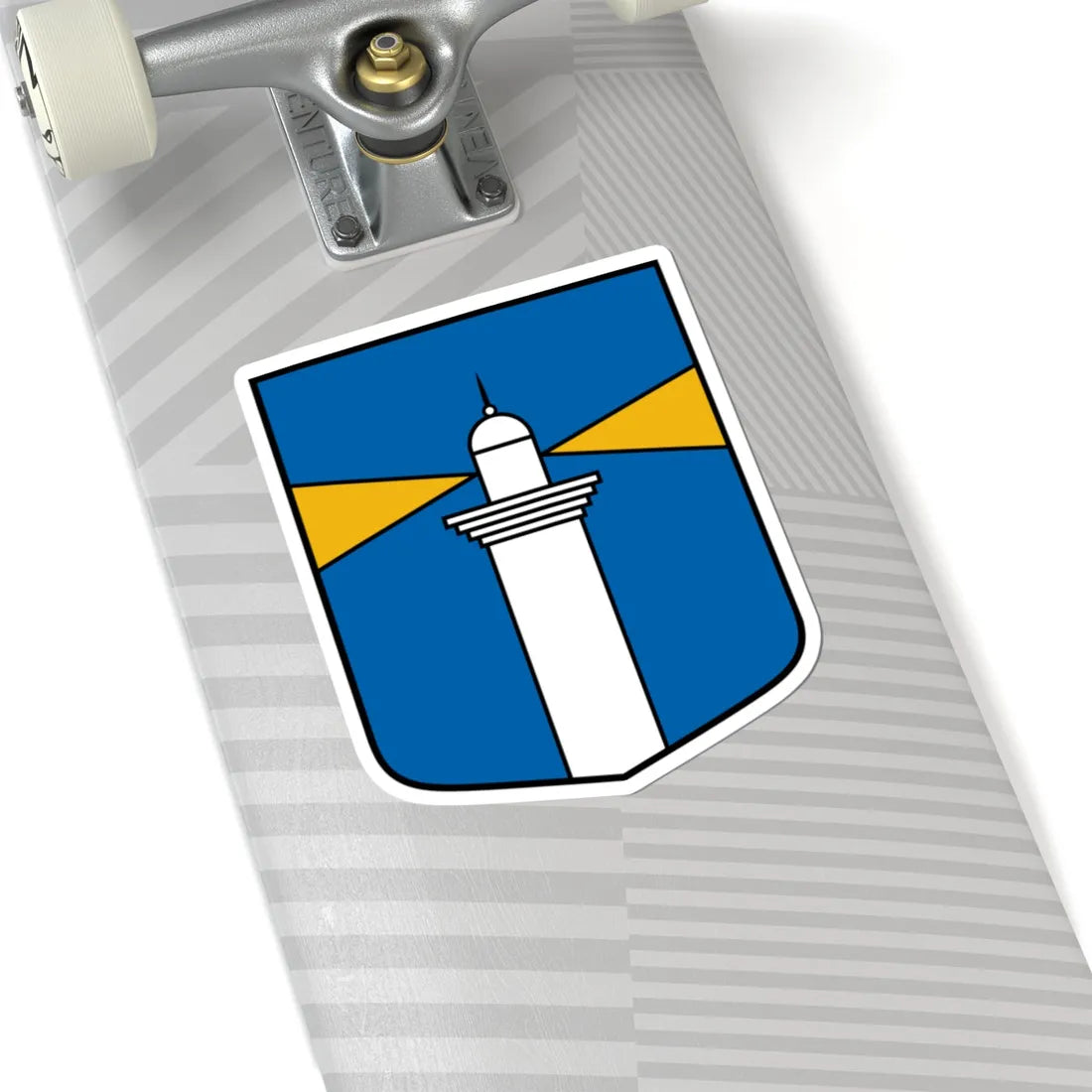 Užavas pagasts COA (Latvia) (Coat of Arms) STICKER Vinyl Kiss-Cut Decal - The Sticker Space