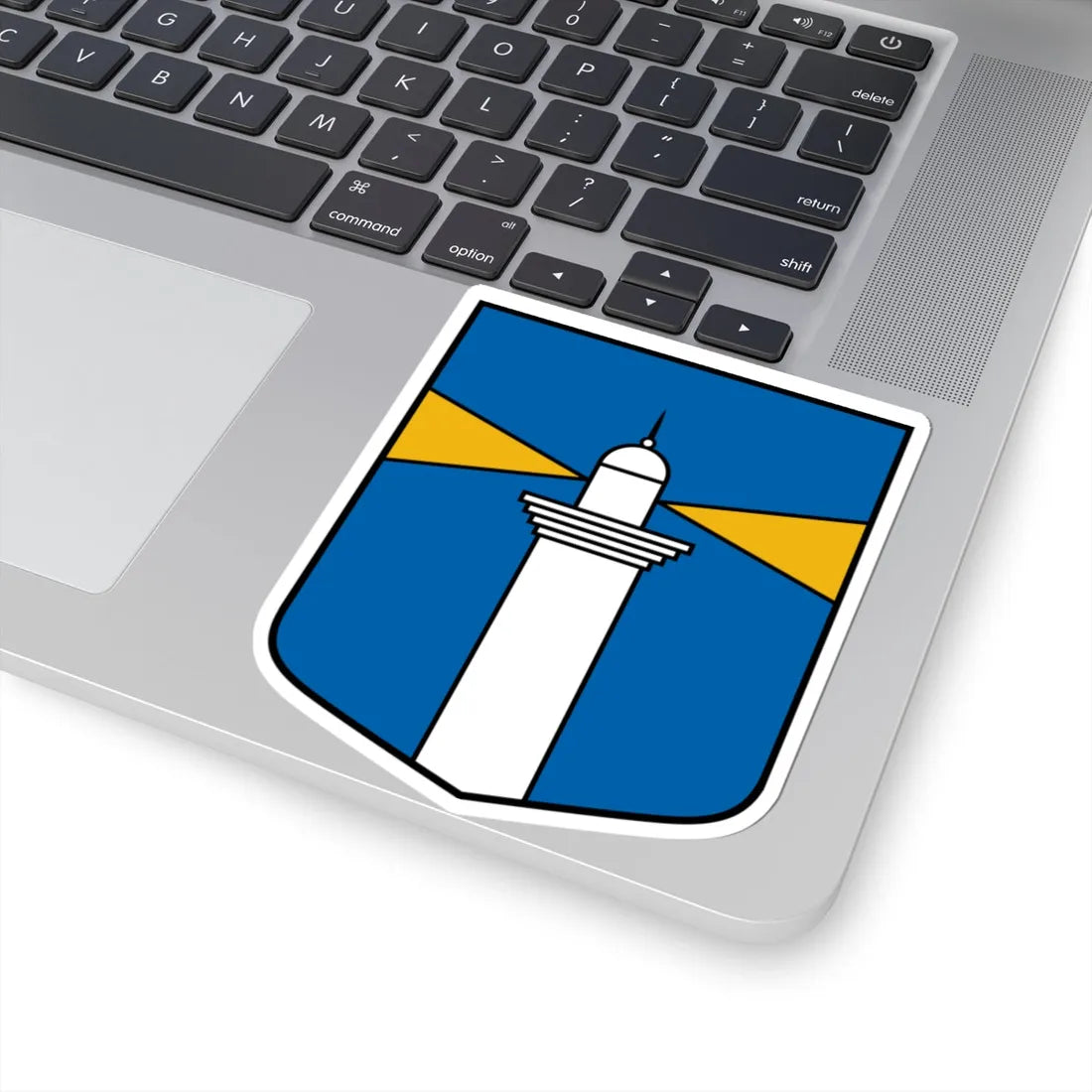 Užavas pagasts COA (Latvia) (Coat of Arms) STICKER Vinyl Kiss-Cut Decal - The Sticker Space