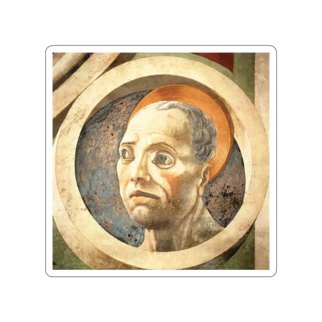 UCCELLO, Paolo - Head of Prophet4 (Artwork) STICKER Vinyl Die-Cut Decal White Die-Cut 2 Inch - The Sticker Space