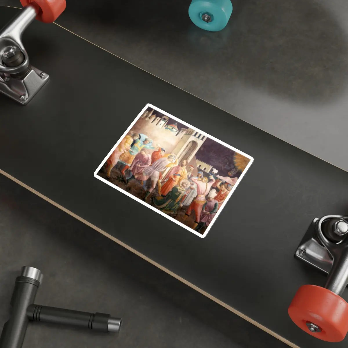 SKU:14856619072356119442 Sticker types:White Shape:Die-Cut Sizes:5" × 5"