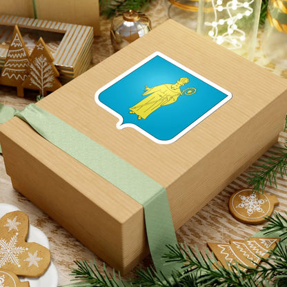 Uccle Blason (Belgium) (Coat of Arms) STICKER Vinyl Kiss-Cut Decal - The Sticker Space