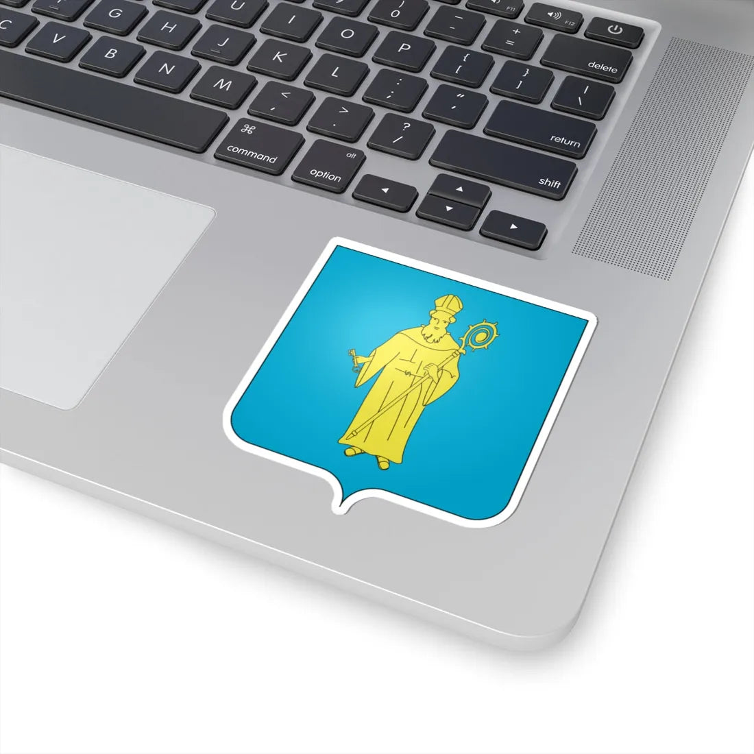 Uccle Blason (Belgium) (Coat of Arms) STICKER Vinyl Kiss-Cut Decal - The Sticker Space