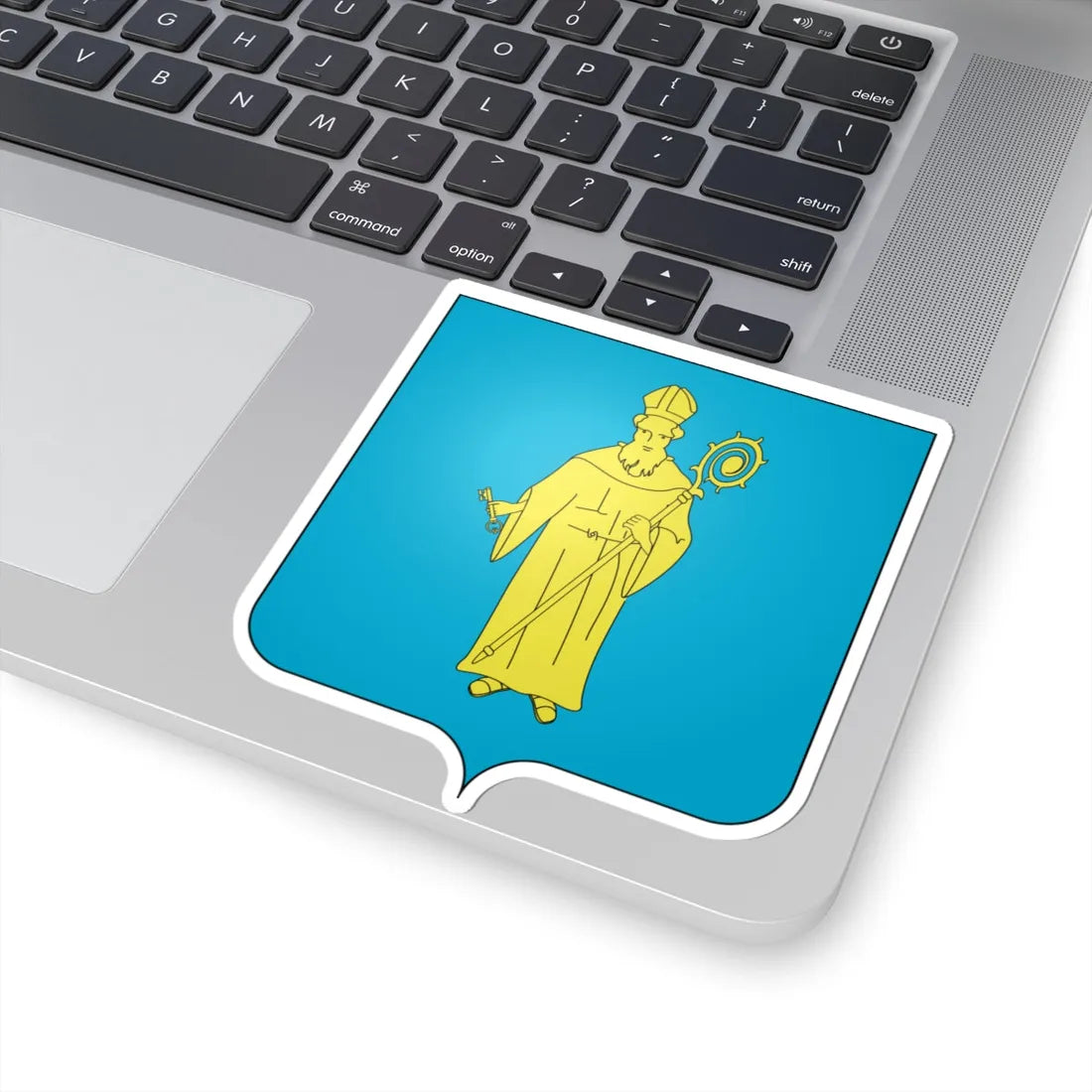 Uccle Blason (Belgium) (Coat of Arms) STICKER Vinyl Kiss-Cut Decal - The Sticker Space