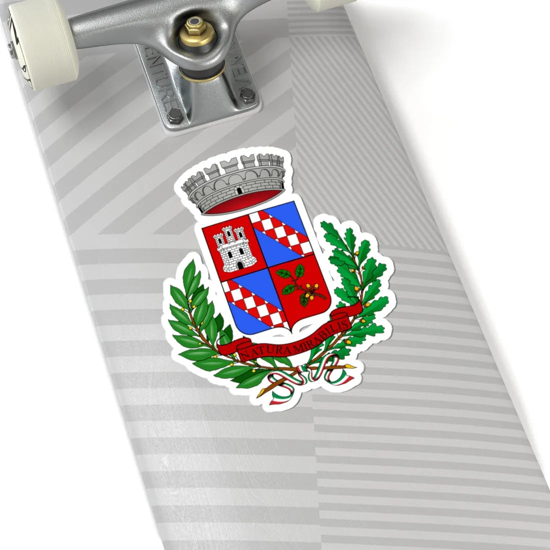 Ucria-Stemma (Italy) (Coat of Arms) STICKER Vinyl Kiss-Cut Decal - The Sticker Space