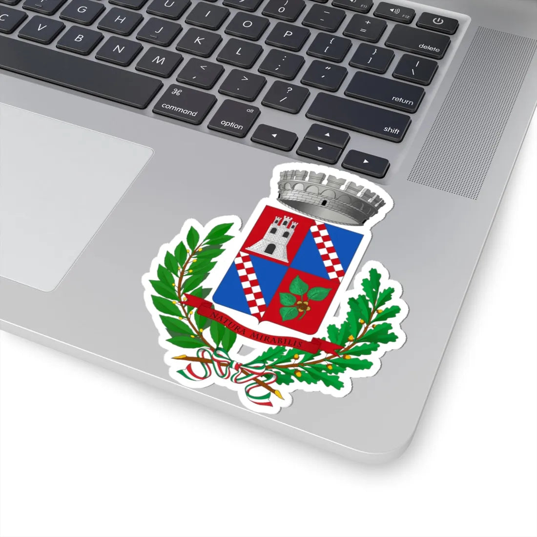 Ucria-StemmaB (Italy) (Coat of Arms) STICKER Vinyl Kiss-Cut Decal - The Sticker Space