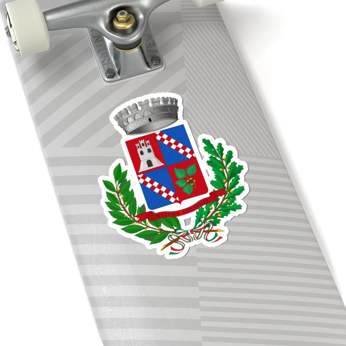 Ucria-StemmaB (Italy) (Coat of Arms) STICKER Vinyl Kiss-Cut Decal - The Sticker Space