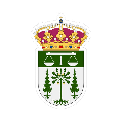 Uddevalla tingsrätt vapen (Sweden) (Coat of Arms) STICKER Vinyl Kiss-Cut Decal 3 Inch White - The Sticker Space