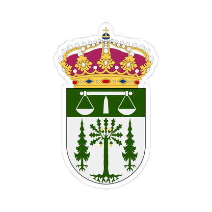 Uddevalla tingsrätt vapen (Sweden) (Coat of Arms) STICKER Vinyl Kiss-Cut Decal 4 Inch White - The Sticker Space