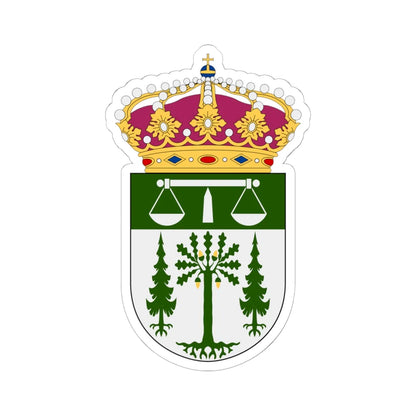 Uddevalla tingsrätt vapen (Sweden) (Coat of Arms) STICKER Vinyl Kiss-Cut Decal 6 Inch White - The Sticker Space