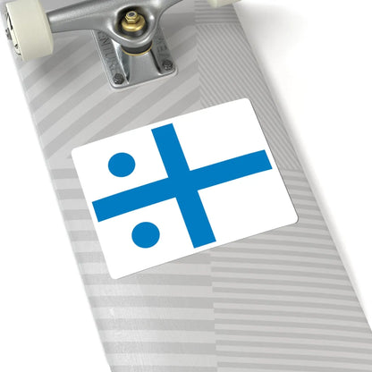 UDF Admiral flag (Ukraine) STICKER Vinyl Kiss-Cut Decal - The Sticker Space