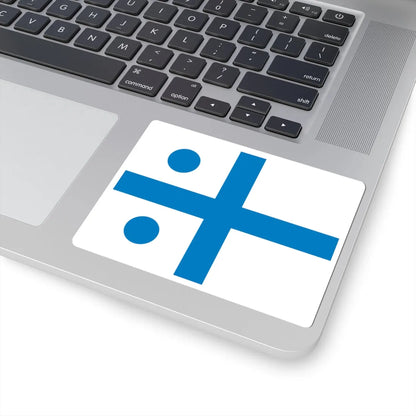 UDF Admiral flag (Ukraine) STICKER Vinyl Kiss-Cut Decal - The Sticker Space