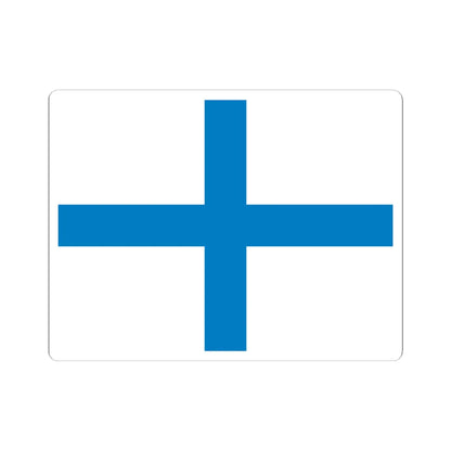 UDF cAdmiral flag (Ukraine) STICKER Vinyl Kiss-Cut Decal 3 Inch White - The Sticker Space