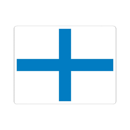 UDF cAdmiral flag (Ukraine) STICKER Vinyl Kiss-Cut Decal 4 Inch White - The Sticker Space