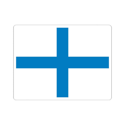 UDF cAdmiral flag (Ukraine) STICKER Vinyl Kiss-Cut Decal 6 Inch White - The Sticker Space