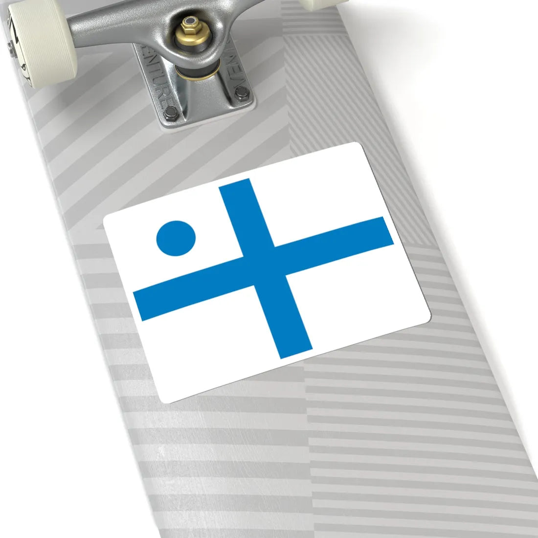 UDF vAdmiral flag (Ukraine) STICKER Vinyl Kiss-Cut Decal - The Sticker Space