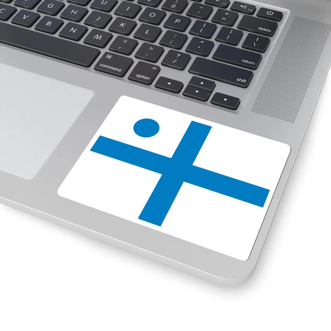 UDF vAdmiral flag (Ukraine) STICKER Vinyl Kiss-Cut Decal - The Sticker Space