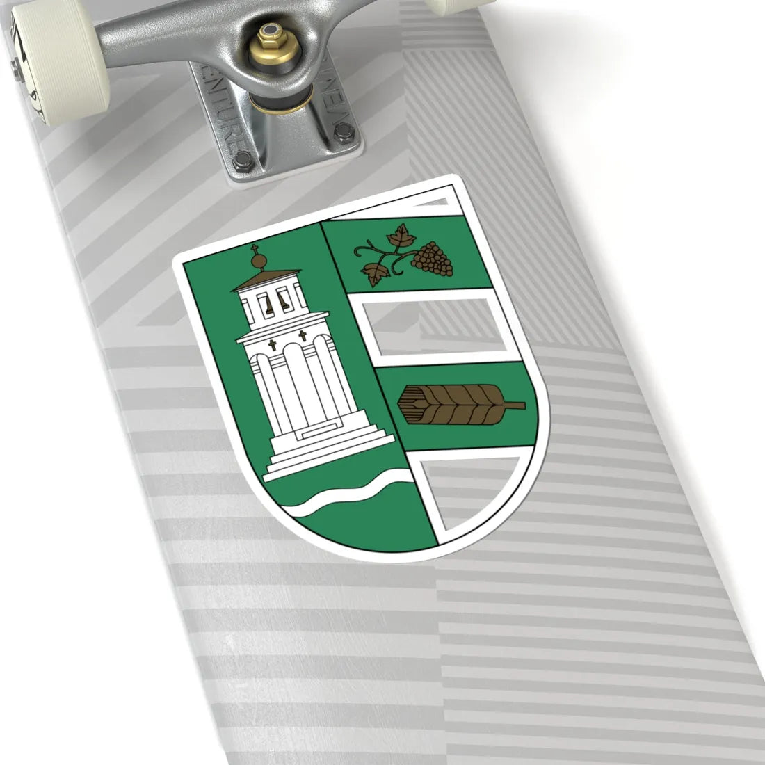 Udvard (Slovakia) (Coat of Arms) STICKER Vinyl Kiss-Cut Decal - The Sticker Space