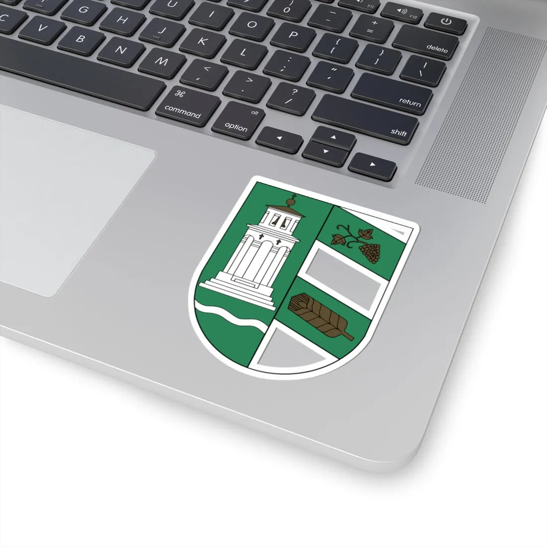 Udvard (Slovakia) (Coat of Arms) STICKER Vinyl Kiss-Cut Decal - The Sticker Space