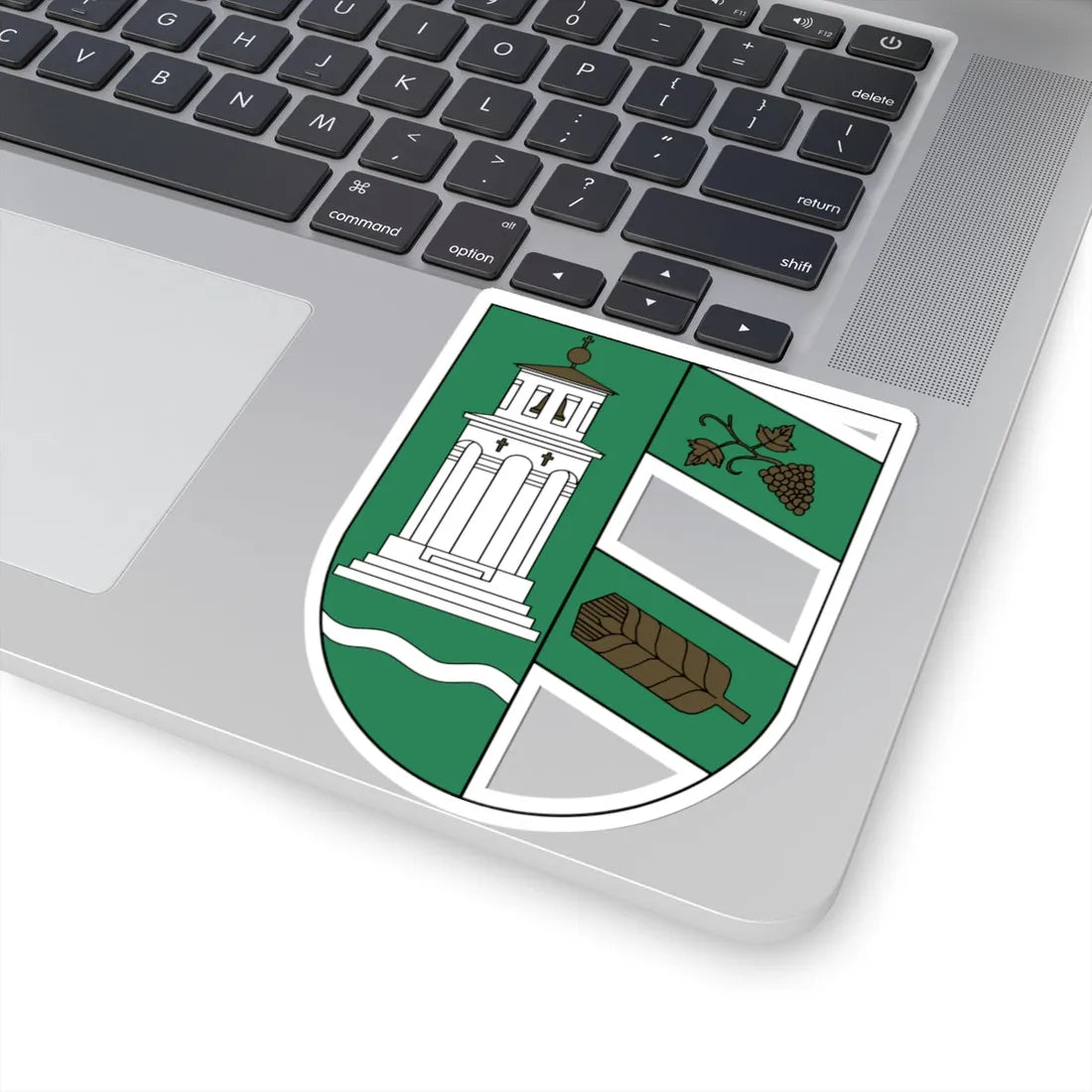 Udvard (Slovakia) (Coat of Arms) STICKER Vinyl Kiss-Cut Decal - The Sticker Space