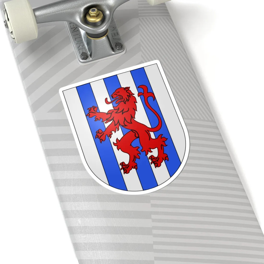 Ueberstorf-coat of arms (Switzerland) (Coat of Arms) STICKER Vinyl Kiss-Cut Decal - The Sticker Space