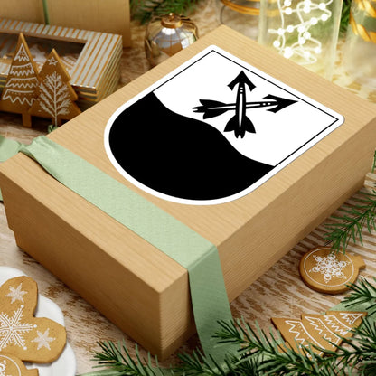 UesslingenBuch-blazon (Switzerland) (Coat of Arms) STICKER Vinyl Kiss-Cut Decal - The Sticker Space